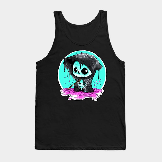 Grim Reaper Tank Top by siriusreno